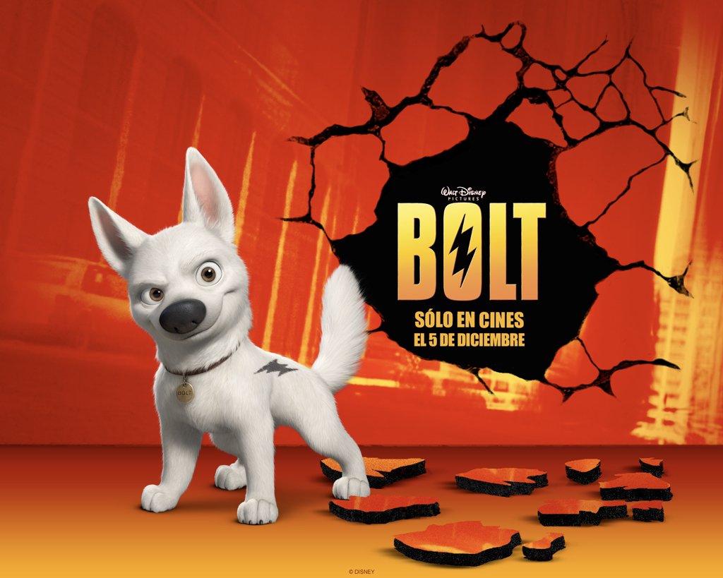 Bolt, un Perro Fuera de Serie